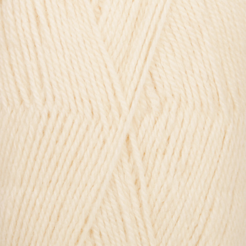 Купить пряжу DROPS DESIGN FLORA UNI COLOUR цвет 01 производства фабрики DROPS DESIGN