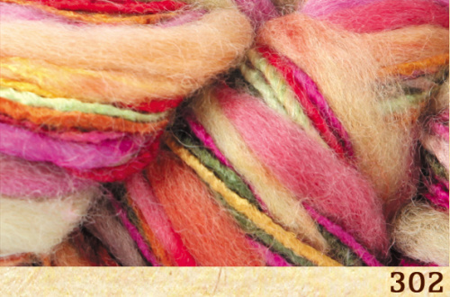 Купить пряжу FIBRA NATURA BAMBOO BLOOM HAND PAINTS цвет 302 производства фабрики FIBRA NATURA