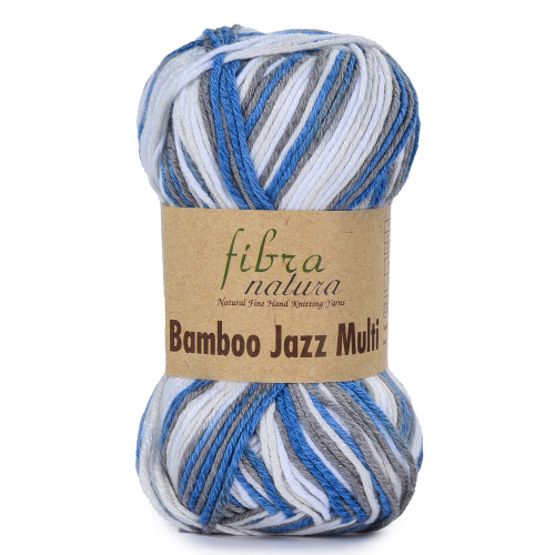 Купить пряжу FIBRA NATURA BAMBOO JAZZ MULTİ цвет 310 производства фабрики FIBRA NATURA