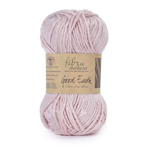 Купить пряжу FIBRA NATURA GOOD EARTH цвет 105 производства фабрики FIBRA NATURA