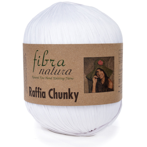 Купить пряжу FIBRA NATURA RAFFIA CHUNKY цвет 114-01 производства фабрики FIBRA NATURA