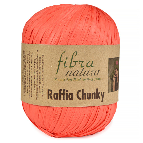 Купить пряжу FIBRA NATURA RAFFIA CHUNKY цвет 114-28 производства фабрики FIBRA NATURA