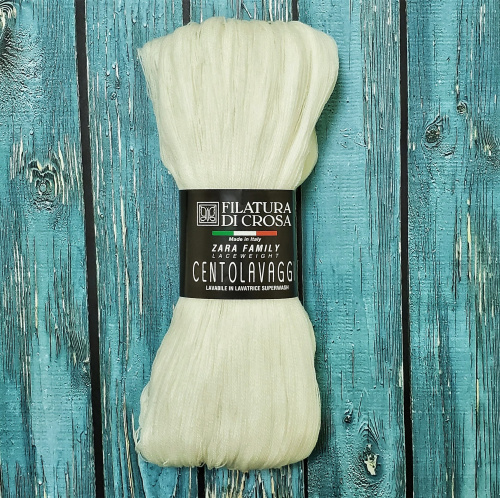 Купить пряжу FILATURA DI CROSA CENTOLAVAGGI цвет 101 производства фабрики FILATURA DI CROSA
