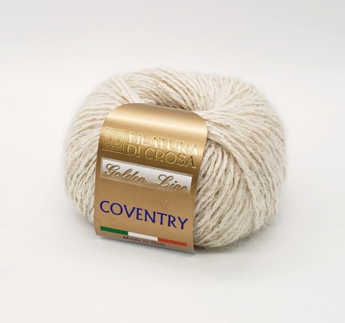 Купить пряжу FILATURA DI CROSA COVENTRY цвет 01 производства фабрики FILATURA DI CROSA