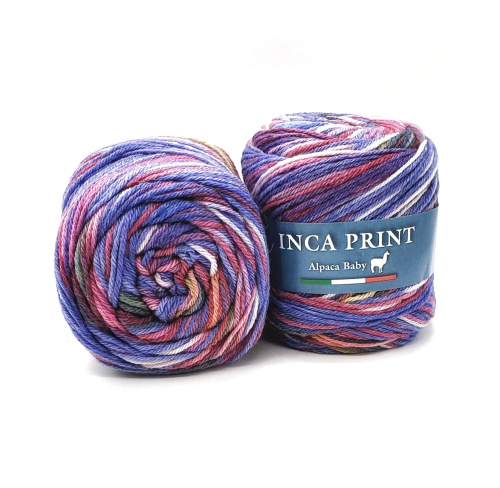 Купить пряжу FILATURA DI CROSA INCA PRINT цвет 103 производства фабрики FILATURA DI CROSA