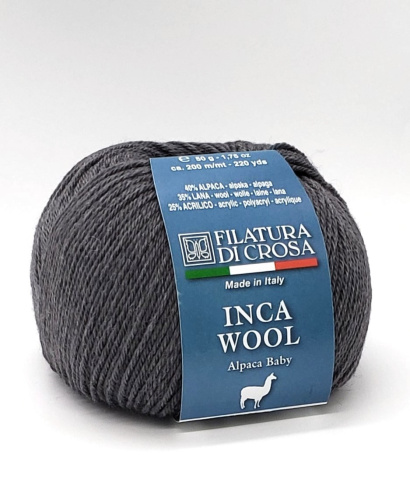 Купить пряжу FILATURA DI CROSA INCA WOOL цвет 11 производства фабрики FILATURA DI CROSA