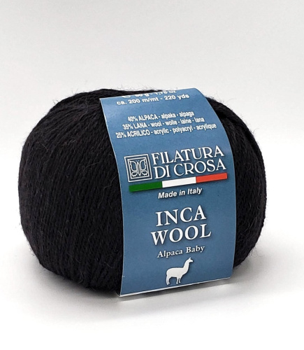 Купить пряжу FILATURA DI CROSA INCA WOOL цвет 12 производства фабрики FILATURA DI CROSA
