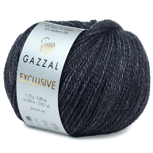 Купить пряжу GAZZAL Exclusive цвет 9906 производства фабрики GAZZAL