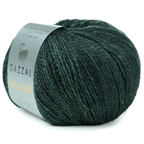 Купить пряжу GAZZAL Exclusive цвет 9913 производства фабрики GAZZAL
