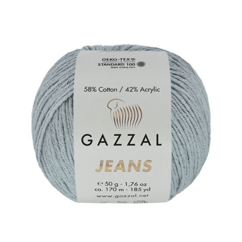 Купить пряжу GAZZAL Jeans цвет 1110 производства фабрики GAZZAL