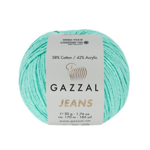 Купить пряжу GAZZAL Jeans цвет 1115 производства фабрики GAZZAL