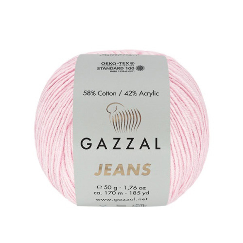 Купить пряжу GAZZAL Jeans цвет 1116 производства фабрики GAZZAL