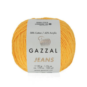 Купить пряжу GAZZAL Jeans цвет 1124 производства фабрики GAZZAL