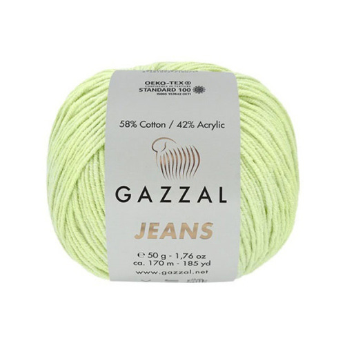 Купить пряжу GAZZAL Jeans цвет 1127 производства фабрики GAZZAL