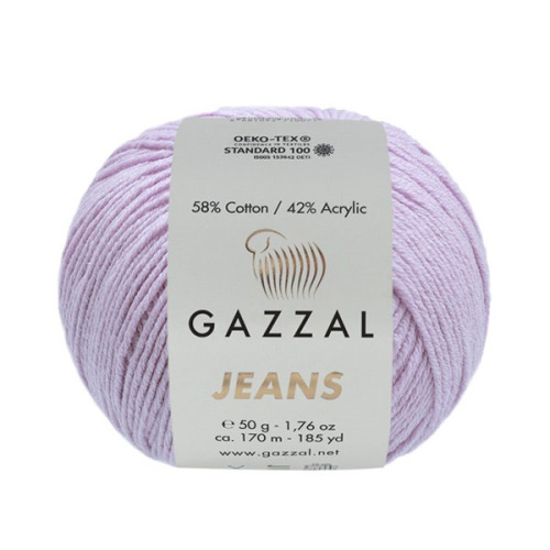 Купить пряжу GAZZAL Jeans цвет 1141 производства фабрики GAZZAL