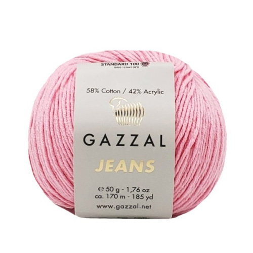 Купить пряжу GAZZAL Jeans цвет 1143 производства фабрики GAZZAL