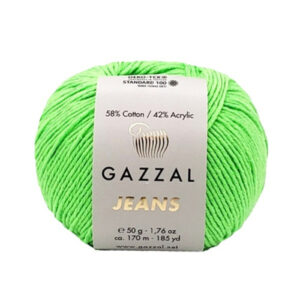 Купить пряжу GAZZAL Jeans цвет 1150 производства фабрики GAZZAL