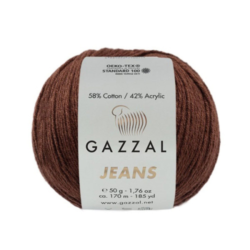 Купить пряжу GAZZAL Jeans цвет 1158 производства фабрики GAZZAL