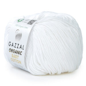 Купить пряжу GAZZAL Organic Baby Cotton цвет 415 производства фабрики GAZZAL