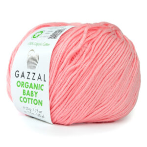 Купить пряжу GAZZAL Organic Baby Cotton цвет 425 производства фабрики GAZZAL