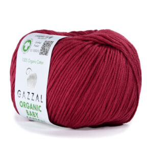 Купить пряжу GAZZAL Organic Baby Cotton цвет 429 производства фабрики GAZZAL