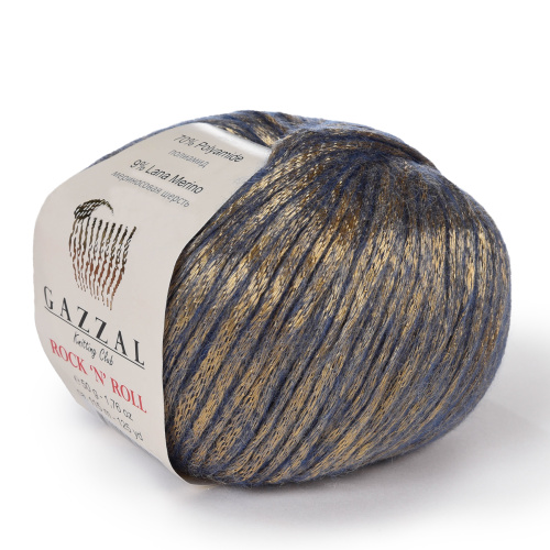 Купить пряжу GAZZAL Rock "N" Roll цвет 13184 производства фабрики GAZZAL
