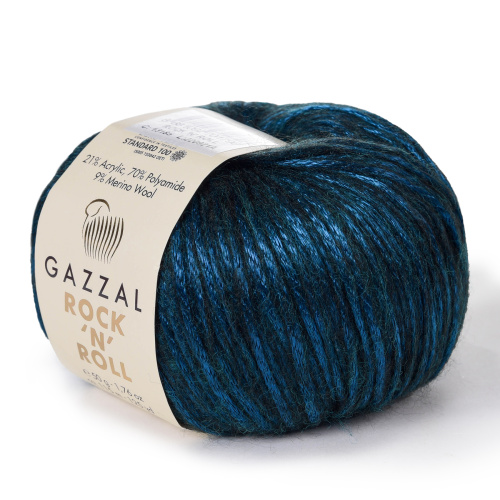 Купить пряжу GAZZAL Rock "N" Roll цвет 13185 производства фабрики GAZZAL