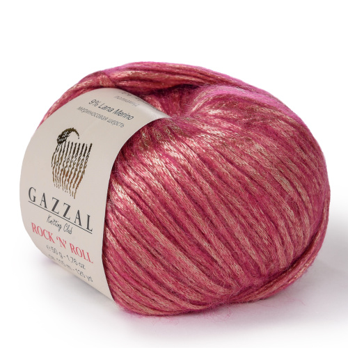 Купить пряжу GAZZAL Rock "N" Roll цвет 13190 производства фабрики GAZZAL