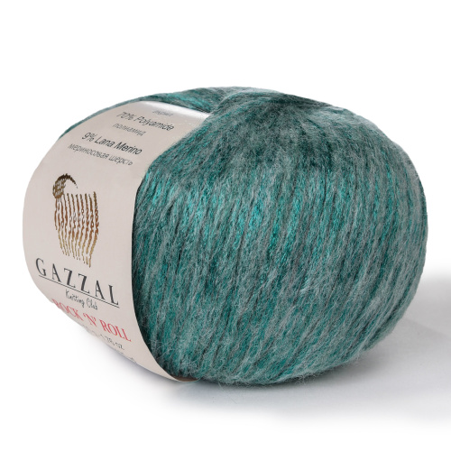 Купить пряжу GAZZAL Rock "N" Roll цвет 13901 производства фабрики GAZZAL