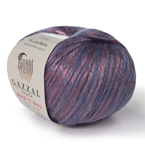 Купить пряжу GAZZAL Rock "N" Roll цвет 13902 производства фабрики GAZZAL