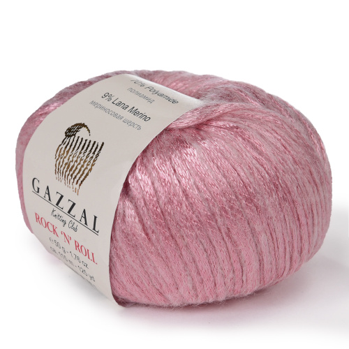Купить пряжу GAZZAL Rock "N" Roll цвет 13909 производства фабрики GAZZAL