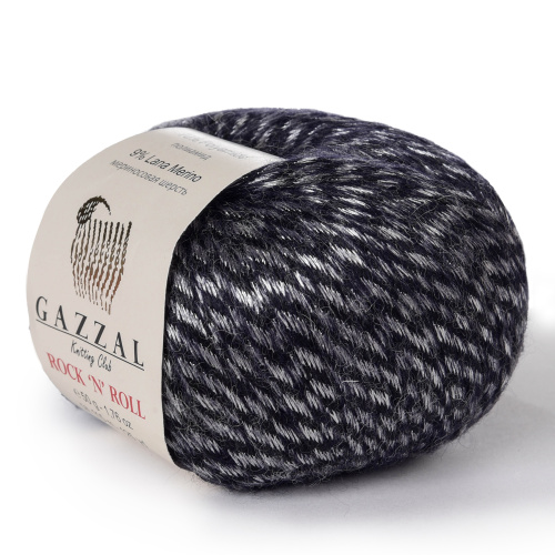 Купить пряжу GAZZAL Rock "N" Roll цвет 13953 производства фабрики GAZZAL