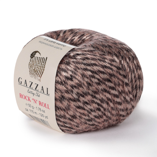 Купить пряжу GAZZAL Rock "N" Roll цвет 13955 производства фабрики GAZZAL