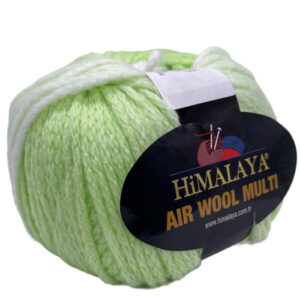 Купить пряжу HiMALAYA AIR WOOL MULTI цвет 01 производства фабрики HiMALAYA