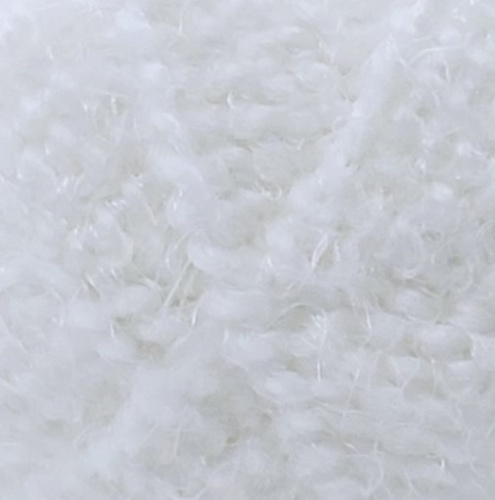 Купить пряжу КАМТЕКС Лотос Травка Стрейч цвет 002-Белый производства фабрики КАМТЕКС