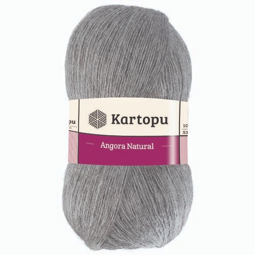 Купить пряжу KARTOPU ANGORA NATURAL цвет K1001 производства фабрики KARTOPU