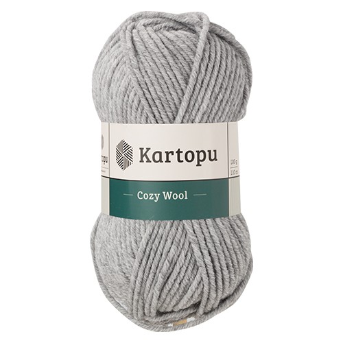 Купить пряжу KARTOPU COZY WOOL цвет K1001 производства фабрики KARTOPU