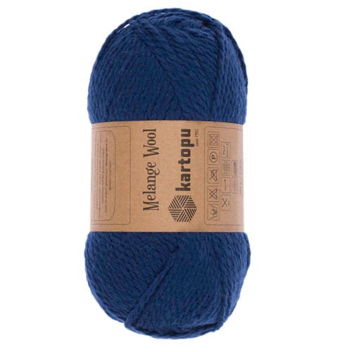 Купить пряжу KARTOPU MELANGE WOOL цвет K5016 производства фабрики KARTOPU