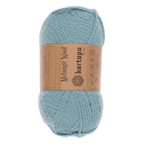 Купить пряжу KARTOPU MELANGE WOOL цвет K5017 производства фабрики KARTOPU