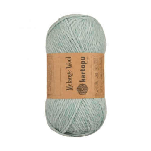 Купить пряжу KARTOPU MELANGE WOOL цвет MK00480 производства фабрики KARTOPU