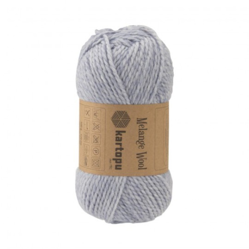 Купить пряжу KARTOPU MELANGE WOOL цвет MK00632 производства фабрики KARTOPU