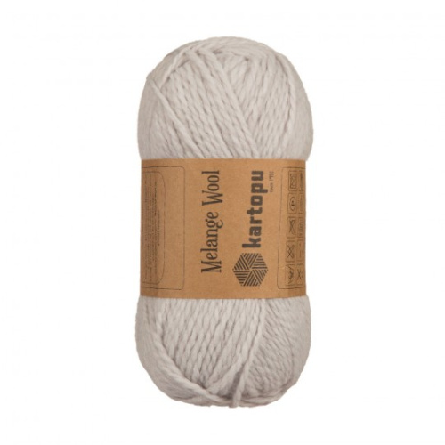 Купить пряжу KARTOPU MELANGE WOOL цвет MK00928 производства фабрики KARTOPU