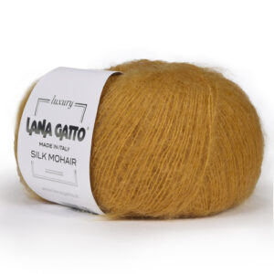 Купить пряжу LANA GATTO SILK MOHAIR цвет 14468 производства фабрики LANA GATTO