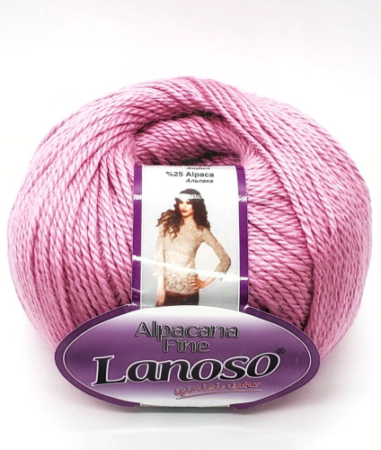 Купить пряжу LANOSO ALPACANA FINE цвет 928 производства фабрики LANOSO