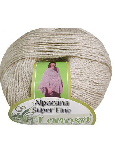 Купить пряжу LANOSO ALPACANA SUPER FINE цвет 995 производства фабрики LANOSO