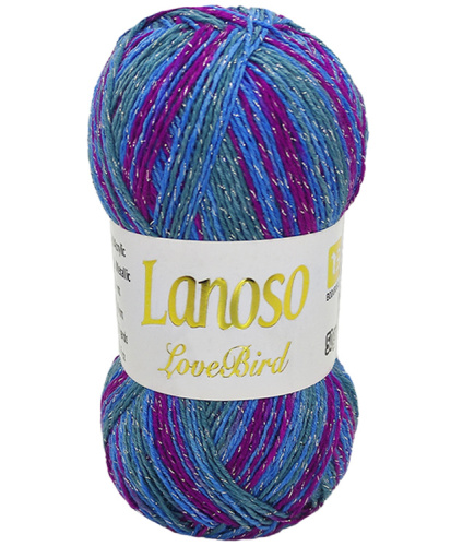 Купить пряжу LANOSO LOVE BIRD цвет 702 производства фабрики LANOSO