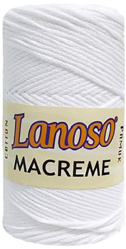 Купить пряжу LANOSO MACRAME COTTON цвет 955 производства фабрики LANOSO