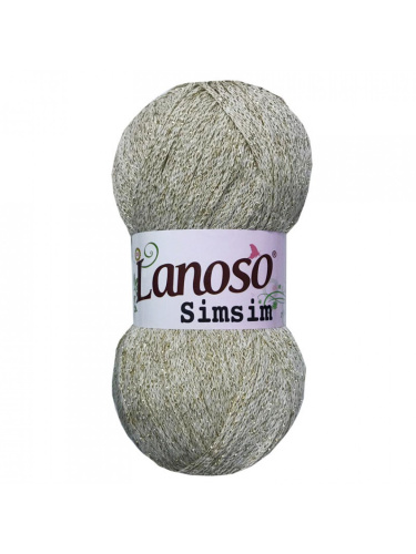 Купить пряжу LANOSO SIMSIM цвет 901 производства фабрики LANOSO