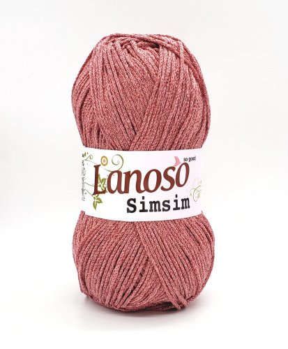 Купить пряжу LANOSO SIMSIM цвет 928 производства фабрики LANOSO