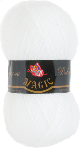 Купить пряжу MAGIC Angora Delicate цвет 1101 производства фабрики MAGIC